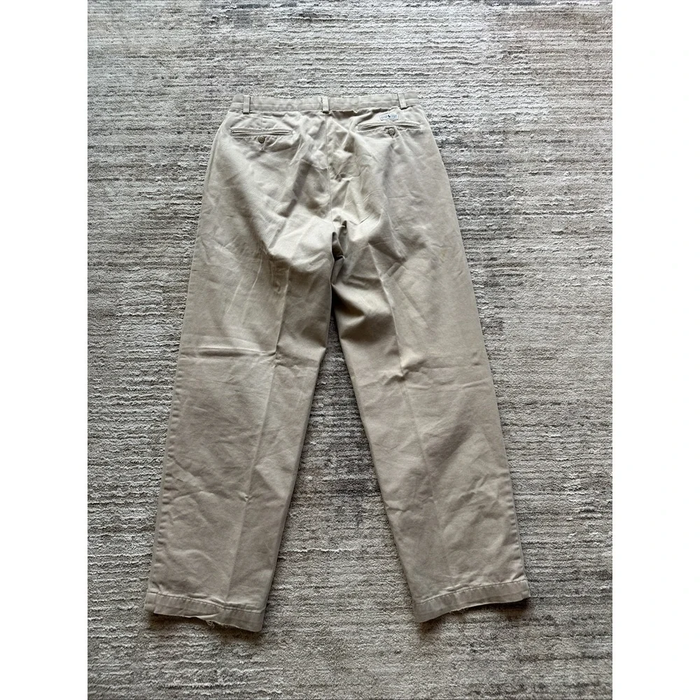 Vintage Polo by Ralph Lauren Andrew Pants Sz 32x30 Dominic Republic Chino Cotton